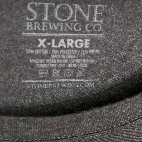 Stone Brewing LADIES TEE (Stone Liberty Station Bistro Staff shirts) --NEW - Picture 5 of 6